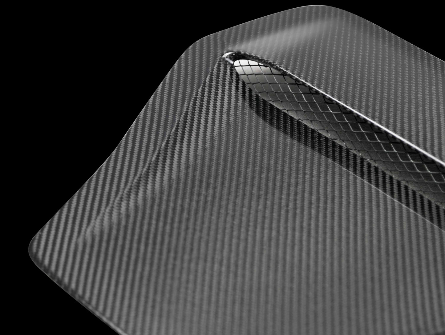 Seibon OEM Style Carbon Fiber Hood Scoop - 17-21 Civic Type R (FK8)