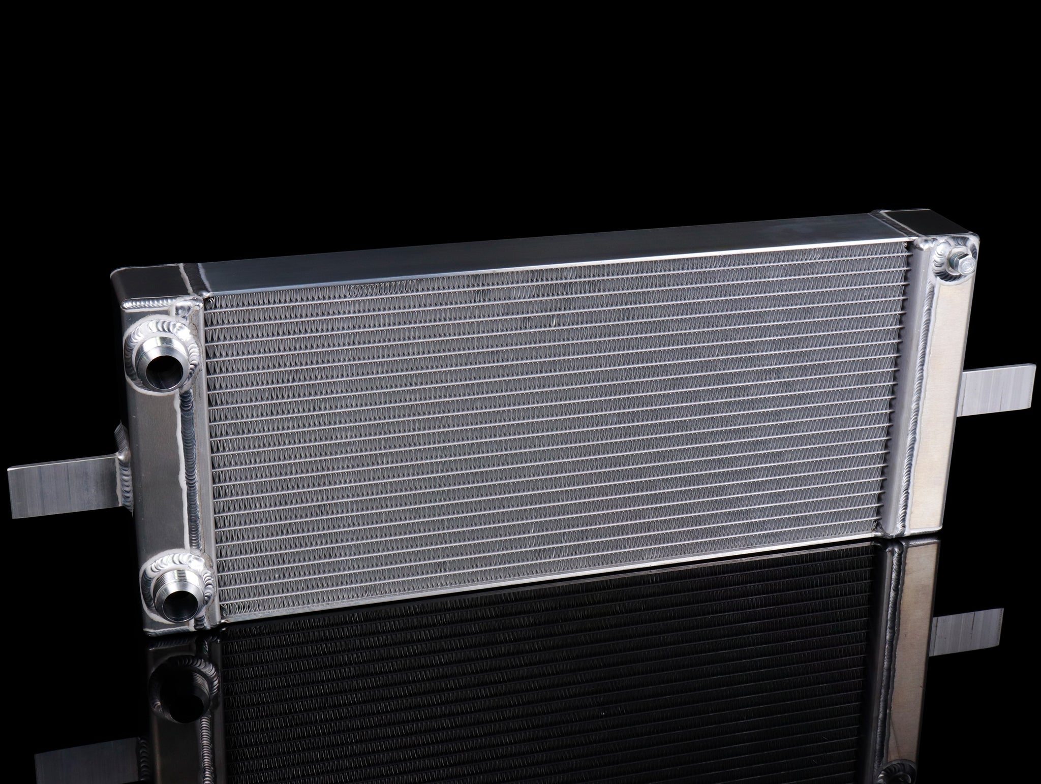 Speedfactory Tucked Radiator B-Series w/-16AN Outlet - JHPUSA