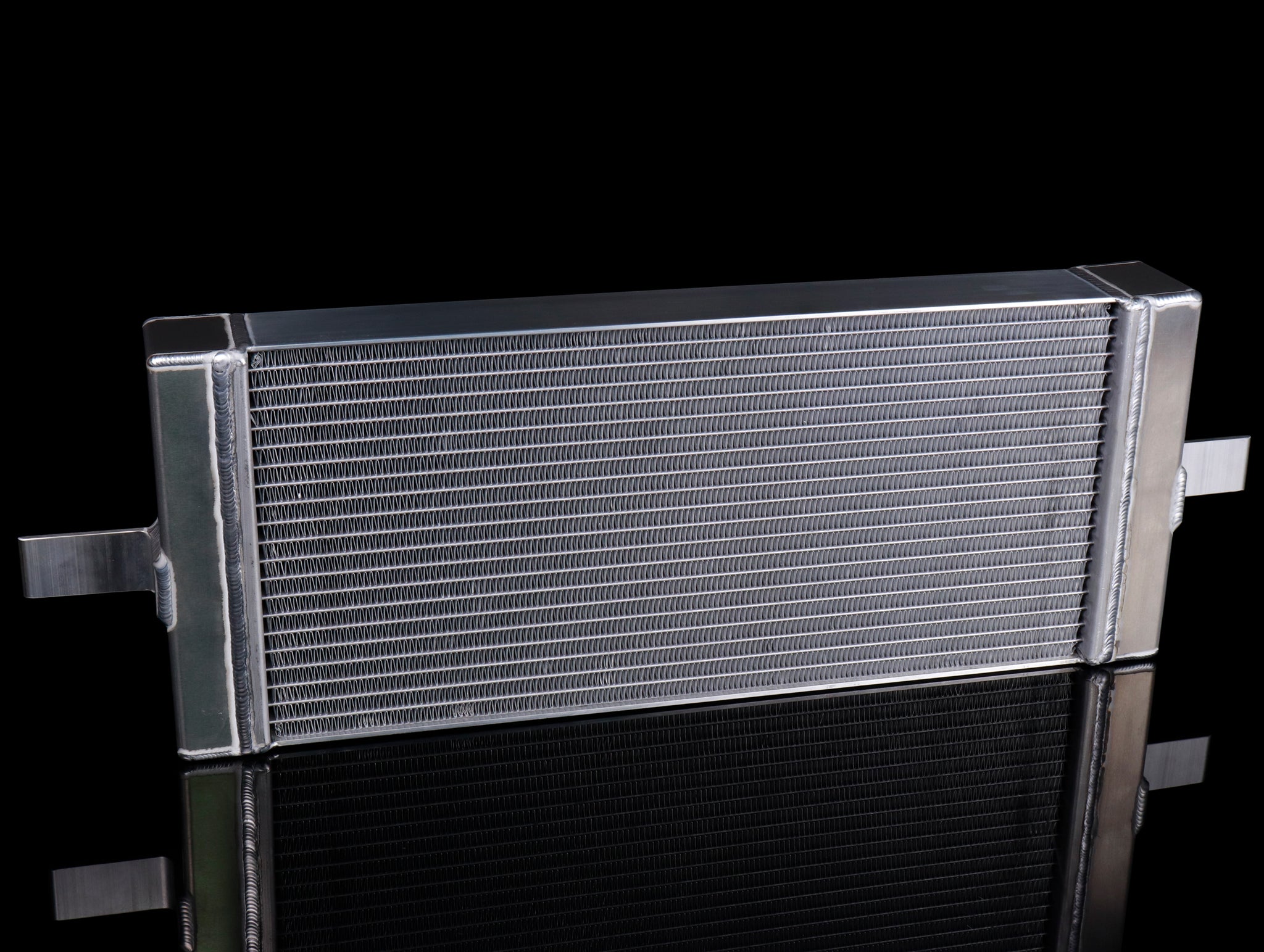 Speedfactory Tucked Radiator B-Series w/-16AN Outlet - JHPUSA