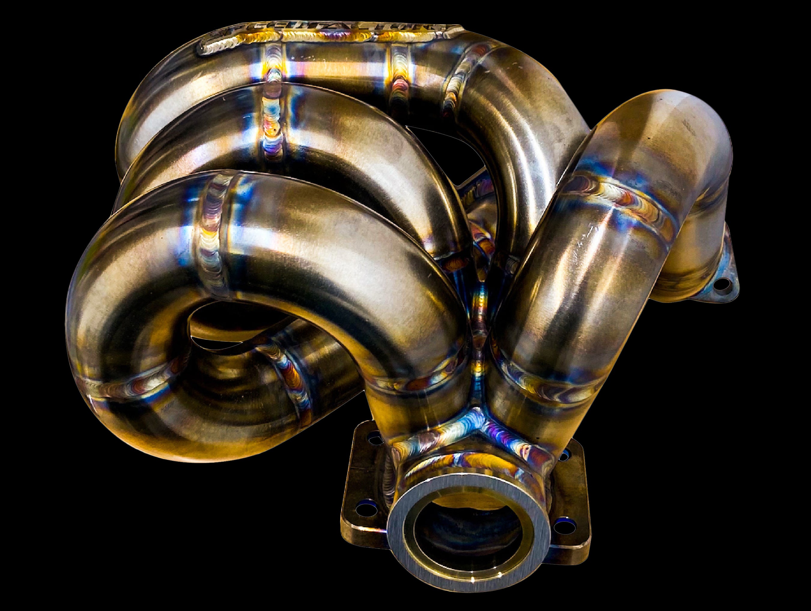 SpeedFactory Bottom Mount Turbo Manifolds - B/D Series Engines - JHPUSA