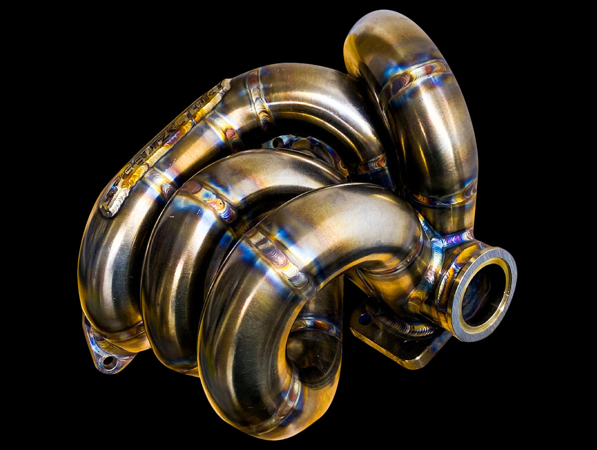SpeedFactory Bottom Mount Turbo Manifolds - B/D Series Engines - JHPUSA
