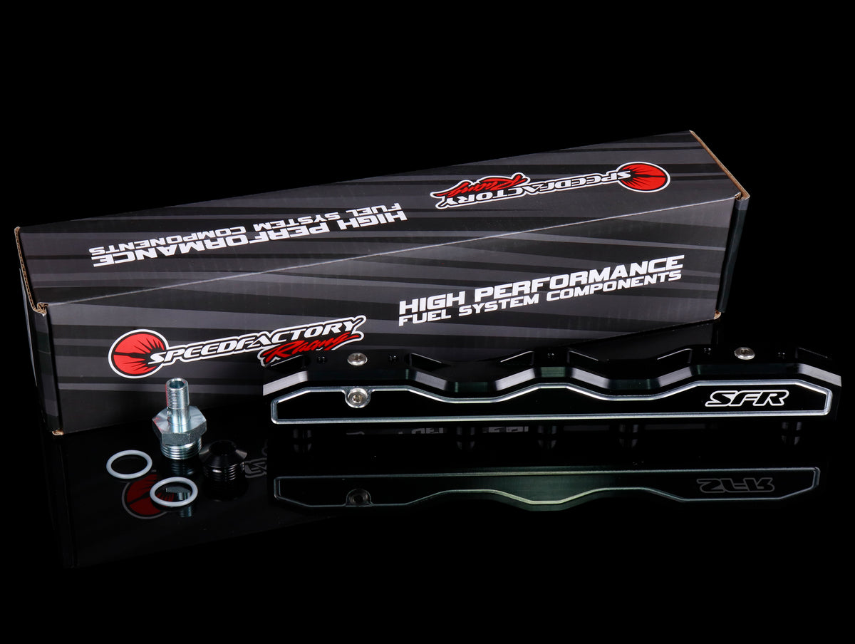 SpeedFactory Racing Billet -10AN Mega Flow Fuel Rail - K-Series - JHPUSA
