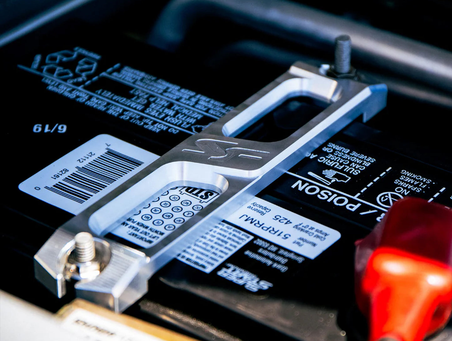SpeedFactory Billet Battery Tie-Down