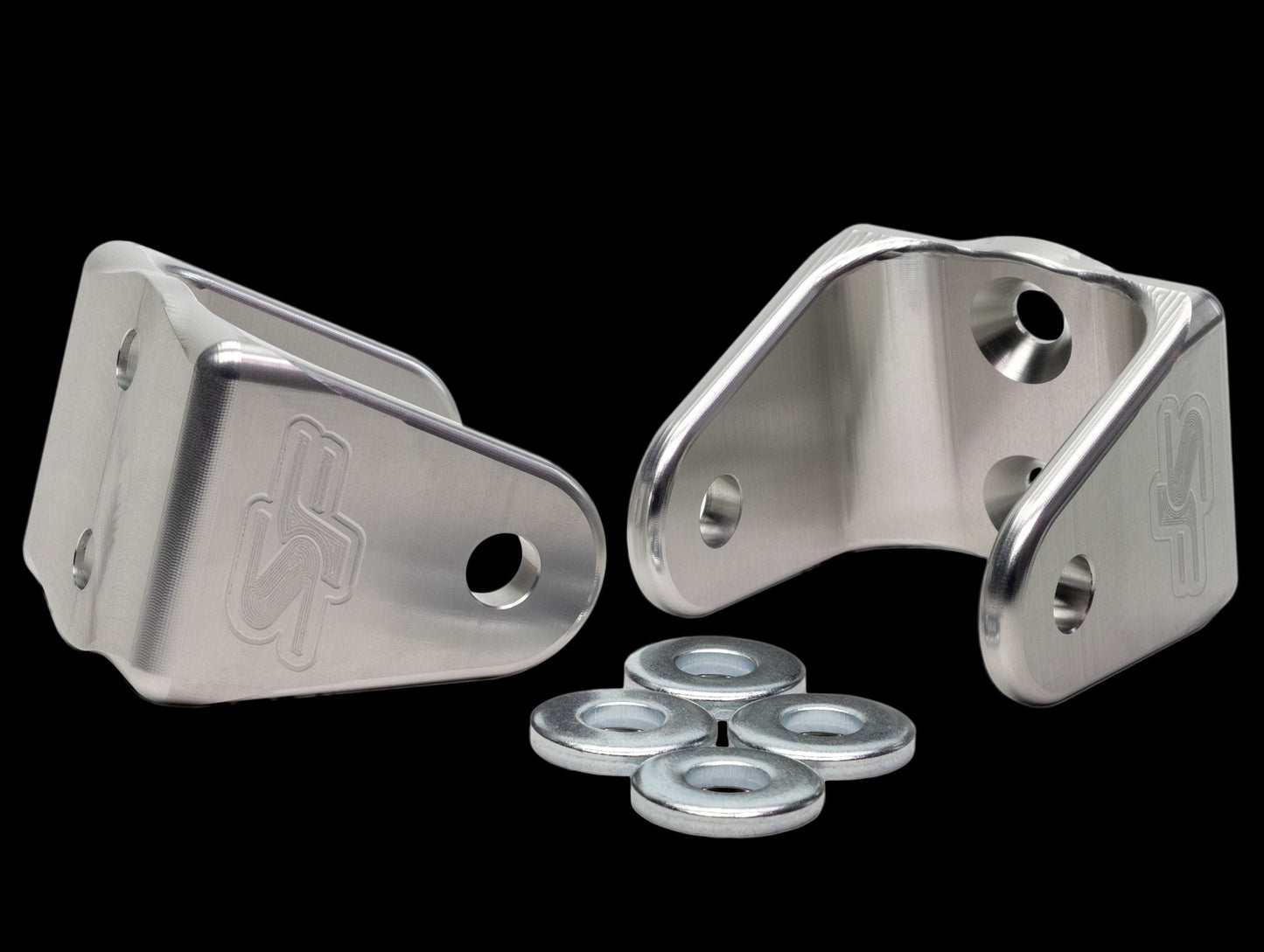 SpeedFactory Billet Honda AWD / FWD Strange Engineering Rear Lower Shock Mount Brackets