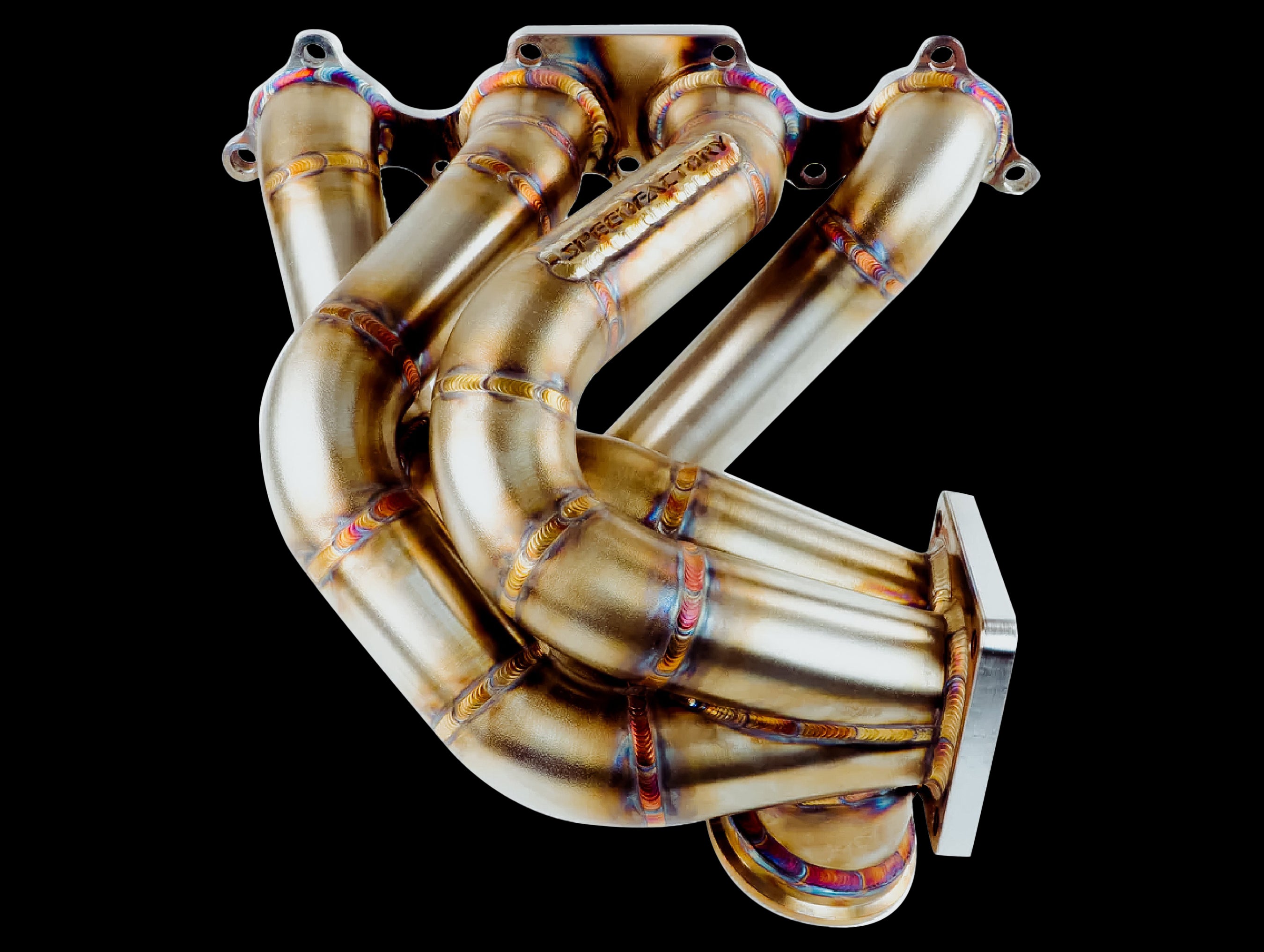 SpeedFactory Forward Facing B-Series Outlaw Turbo Manifold - JHPUSA