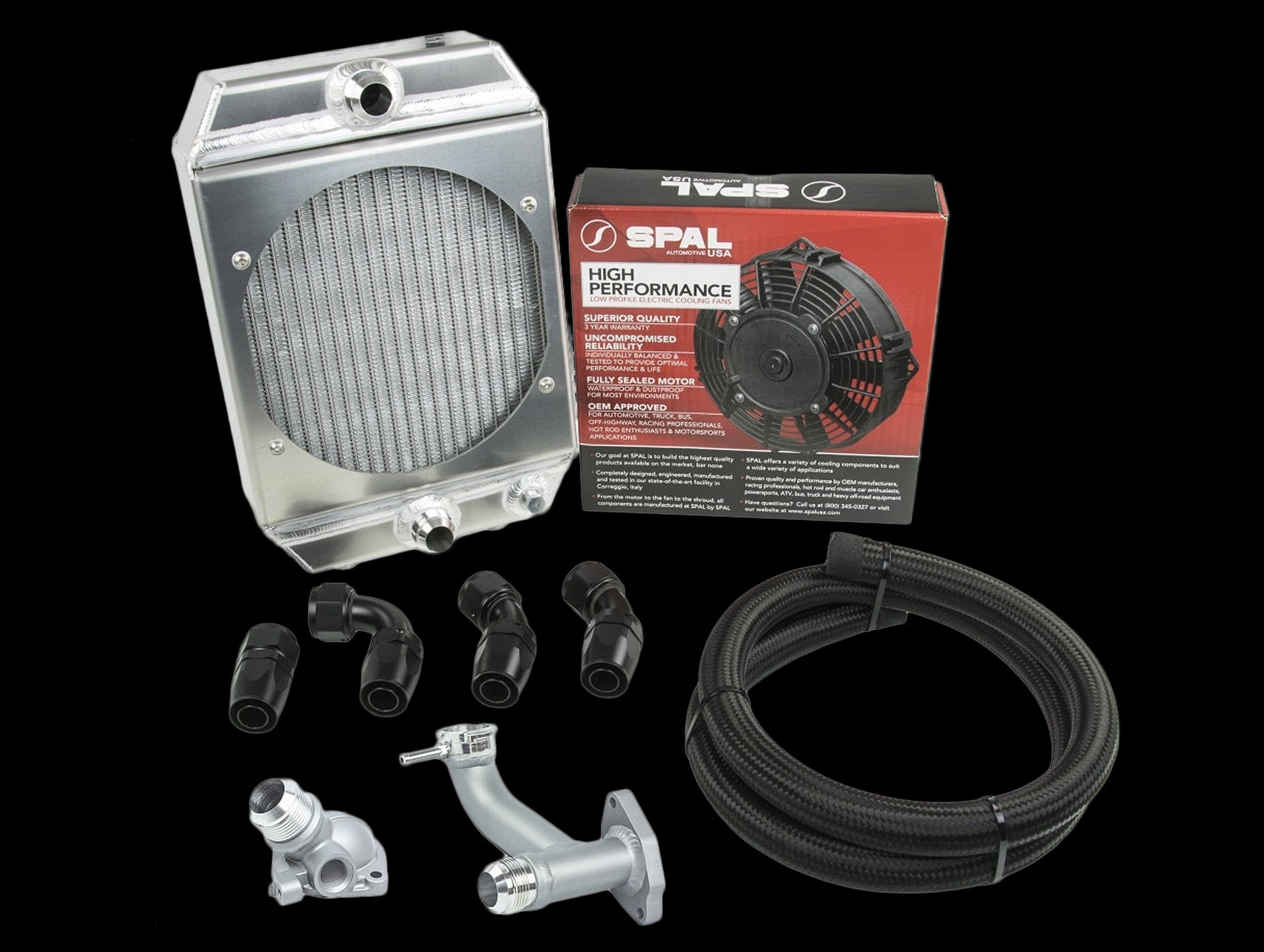 SpeedFactory Race Radiator Combo Kit - JHPUSA