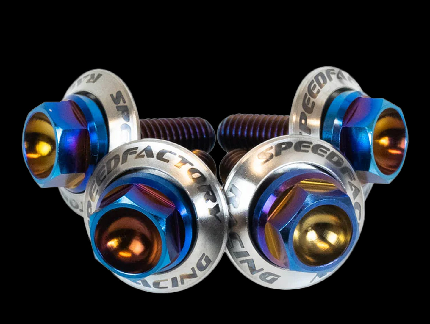 SpeedFactory Racing Titanium Headlight / Hood Hinge Hardware Kit