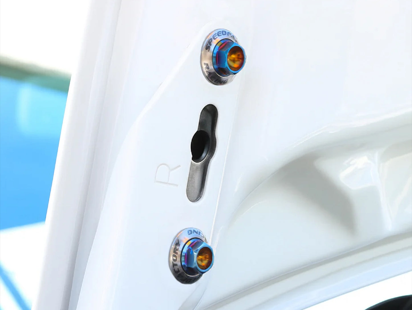 SpeedFactory Racing Titanium Headlight / Hood Hinge Hardware Kit