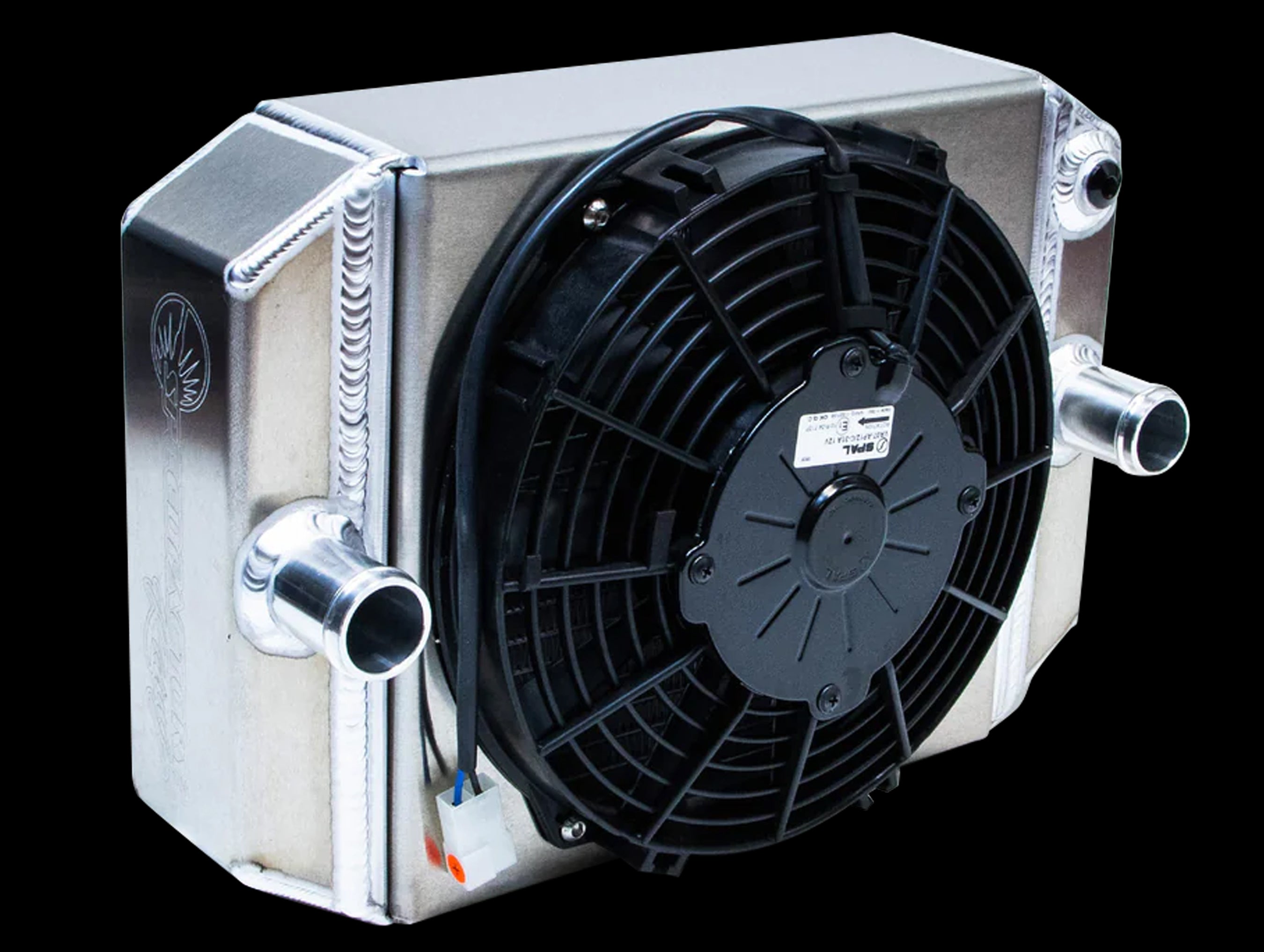 Roadster Style Racing Radiator SpeedFactory Racing Universal Aluminum Race Radiator - JHPUSA