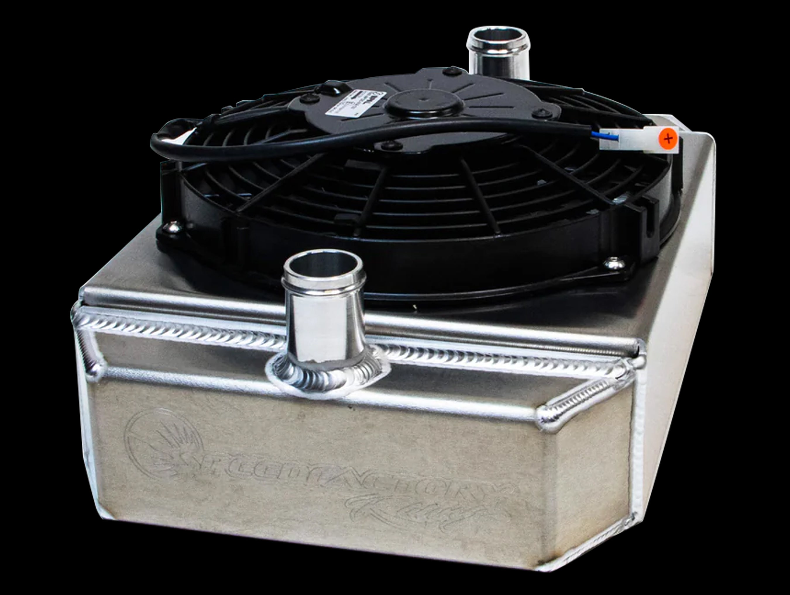 Rallycross Radiator SpeedFactory Racing Universal Aluminum Race Radiator - JHPUSA