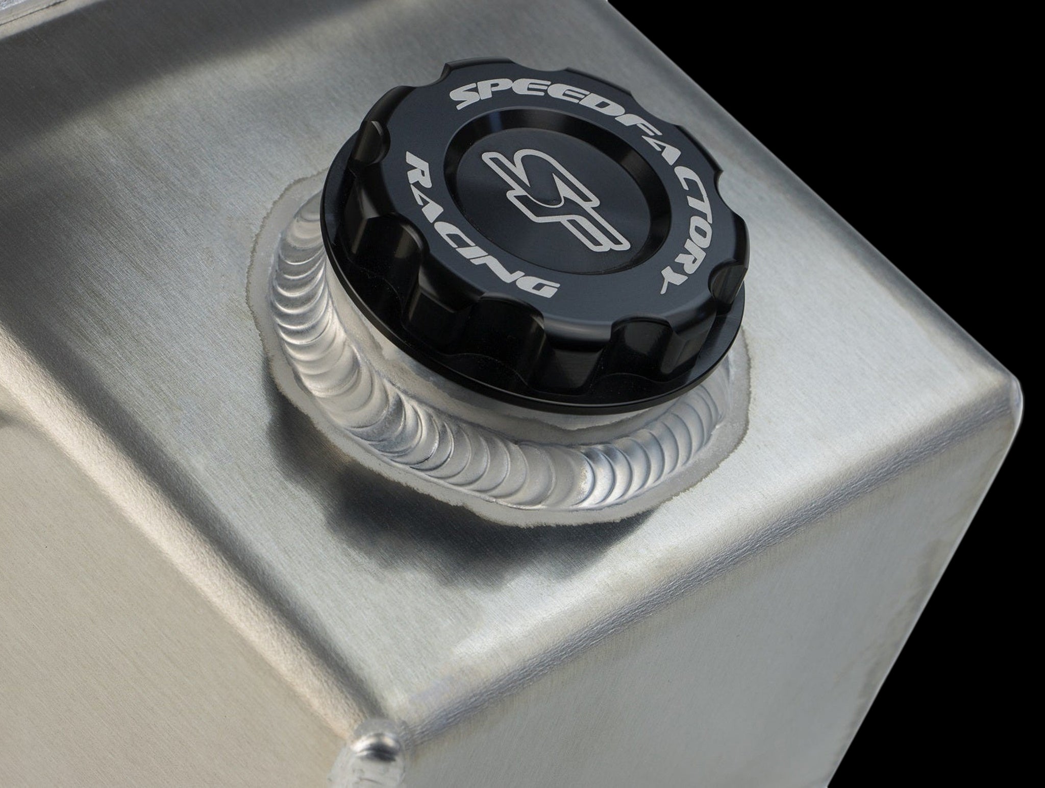 SpeedFactory RHD Angled Oil Catch Can with built in Coolant Overflow ...