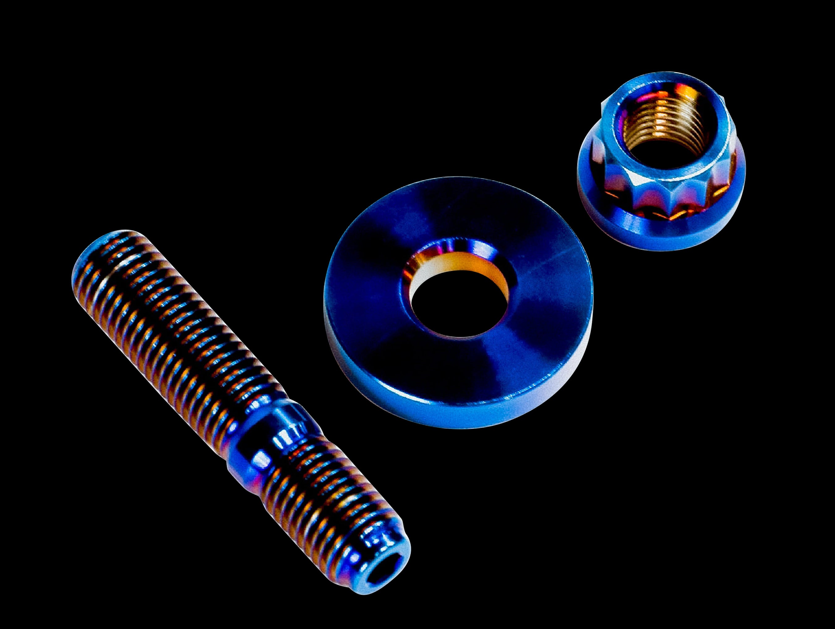 SpeedFactory Titanium Cam Gear Stud Kit - B/H Series VTEC - JHPUSA