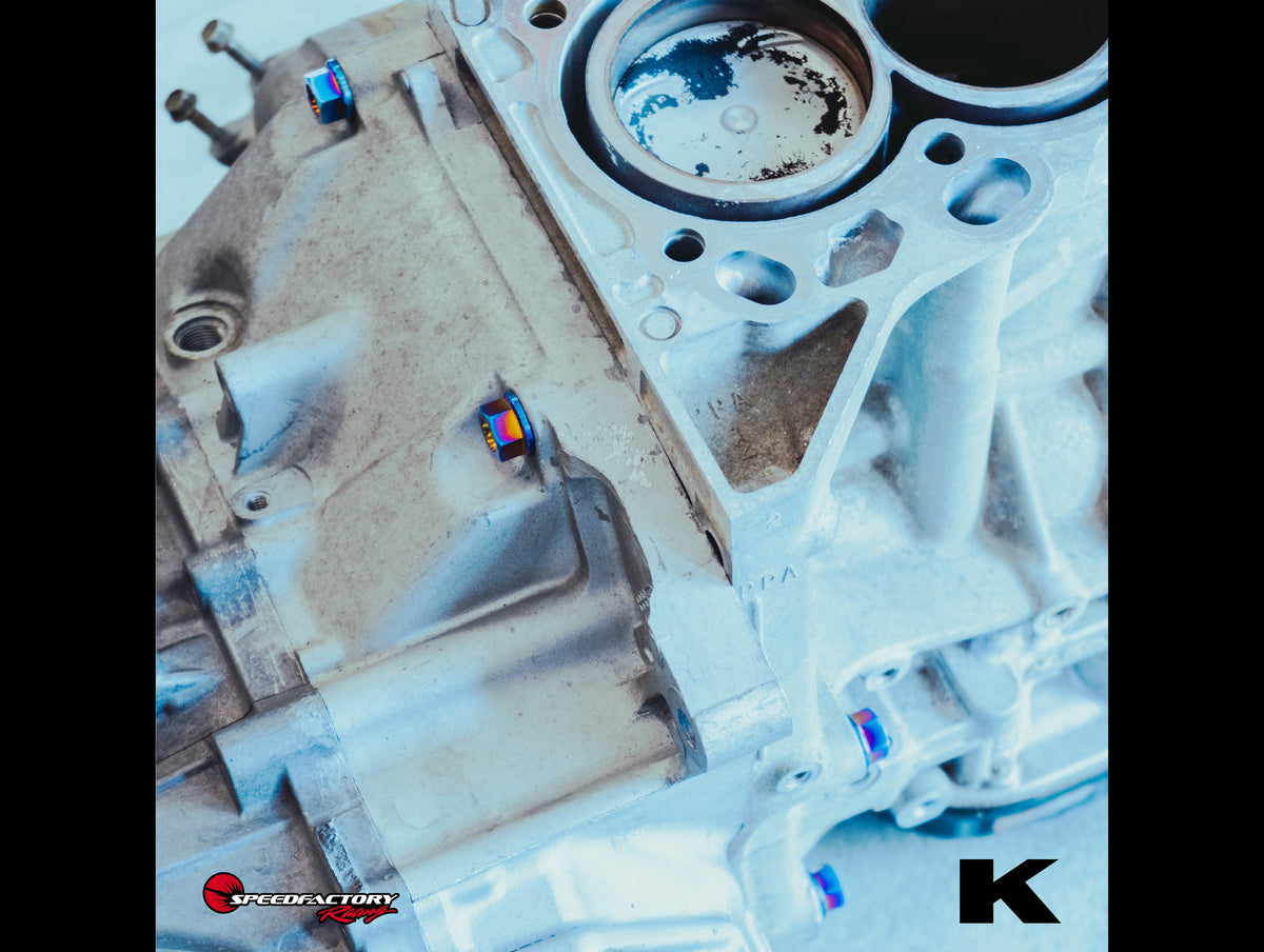 SpeedFactory Titanium Transmission to Engine Bolt Kits - JHPUSA