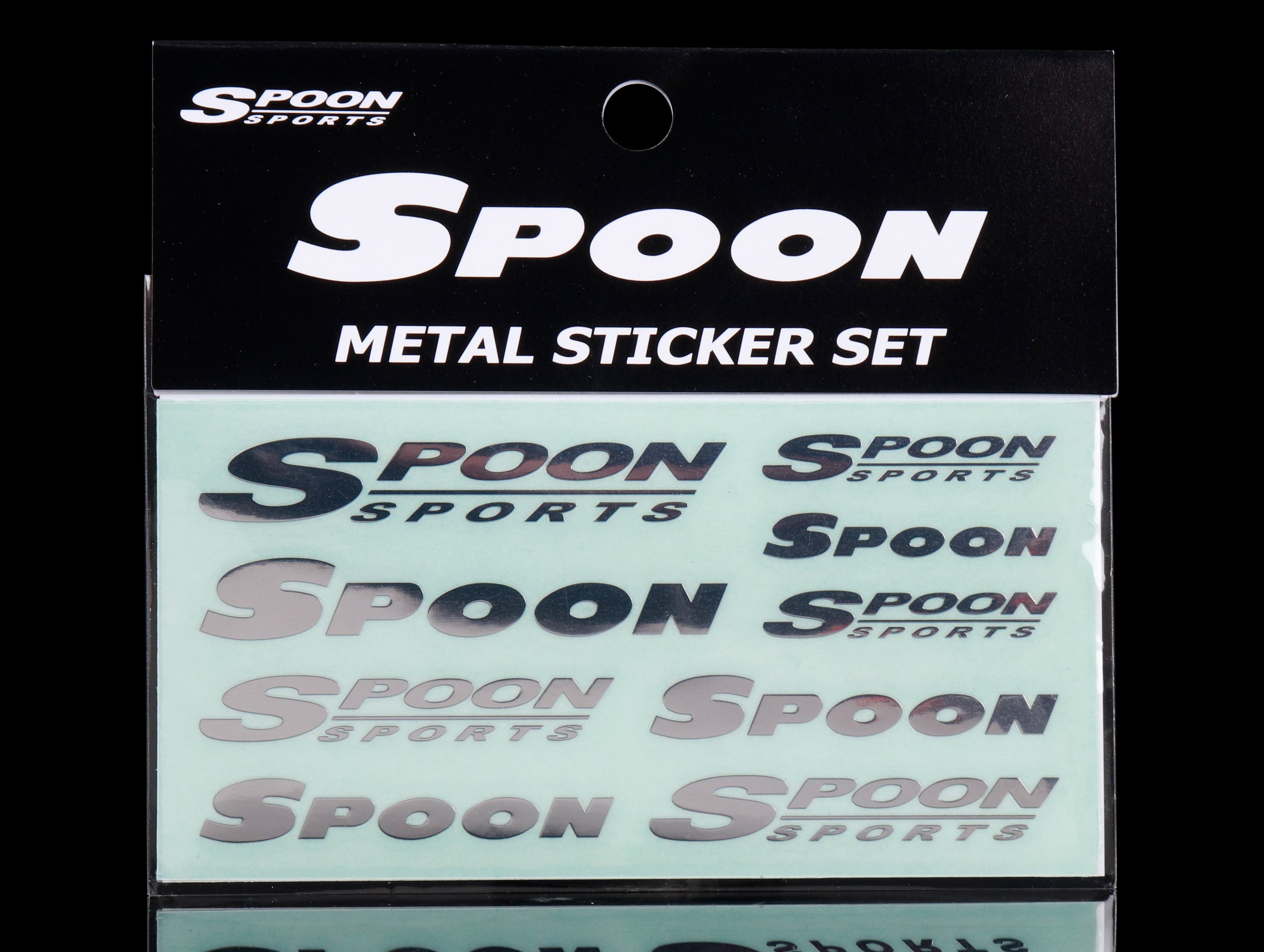 Spoon Metal Sticker Set - JHPUSA