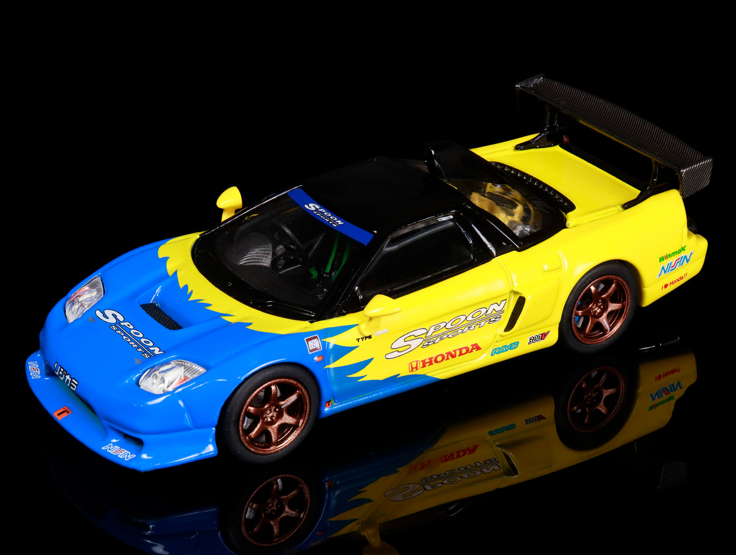 Spoon Sports Pop Race NSX-R GT 1/64 Scale Model