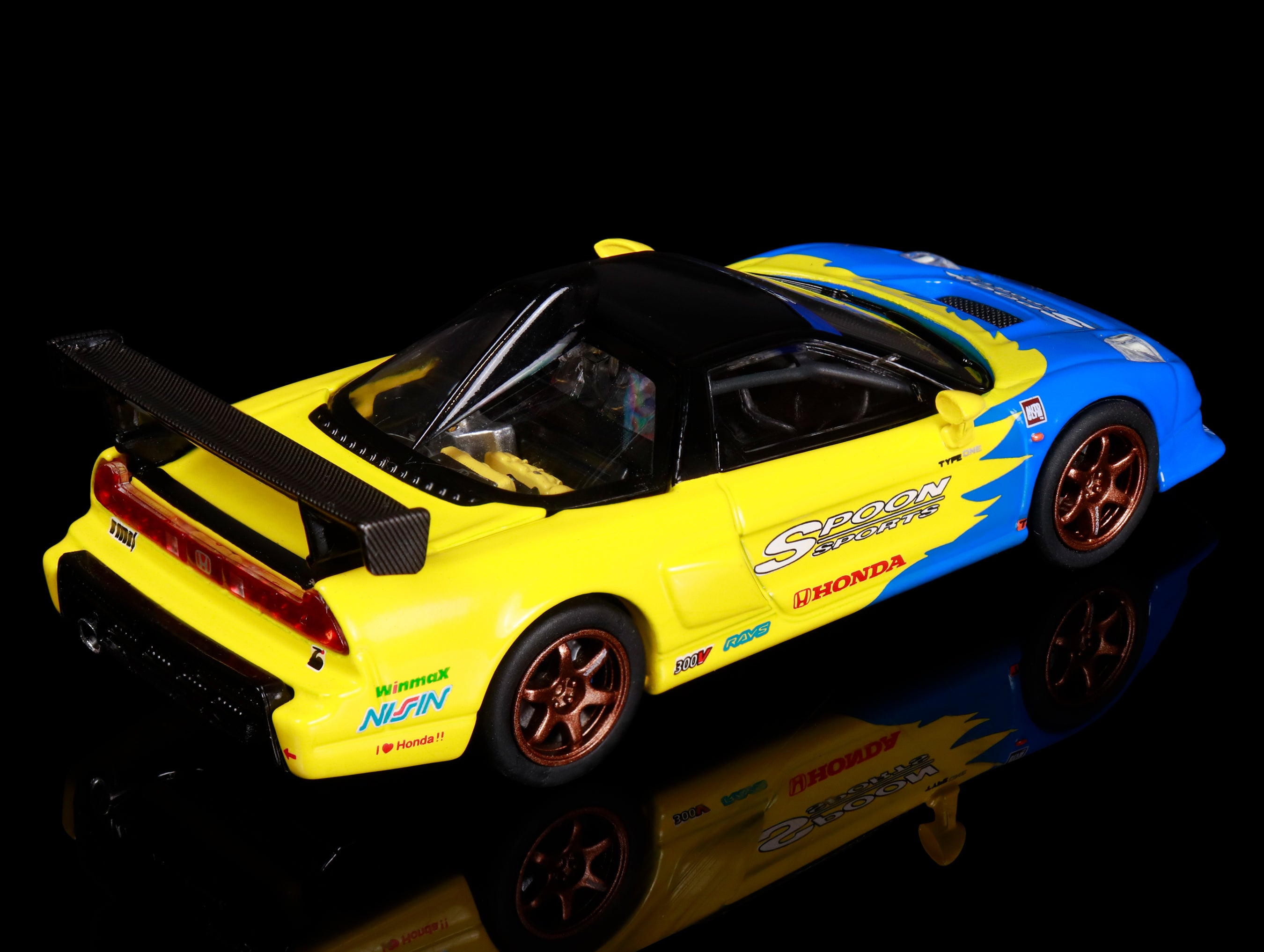 Spoon Sports Pop Race NSX-R GT 1/64 Scale Model - JHPUSA
