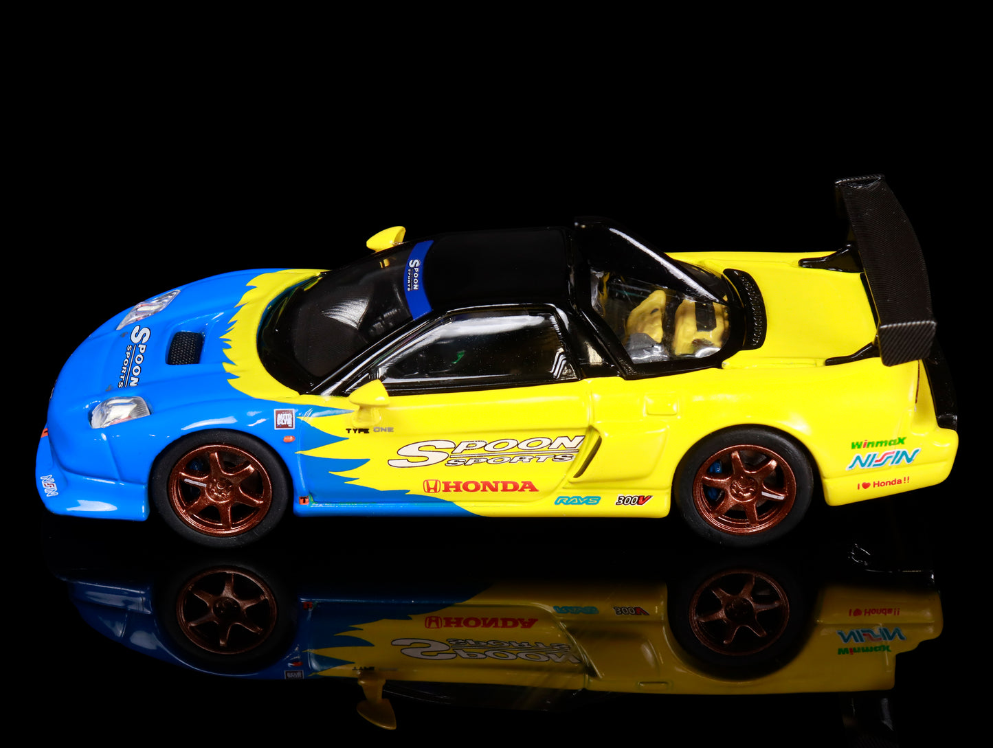 Spoon Sports Pop Race NSX-R GT 1/64 Scale Model