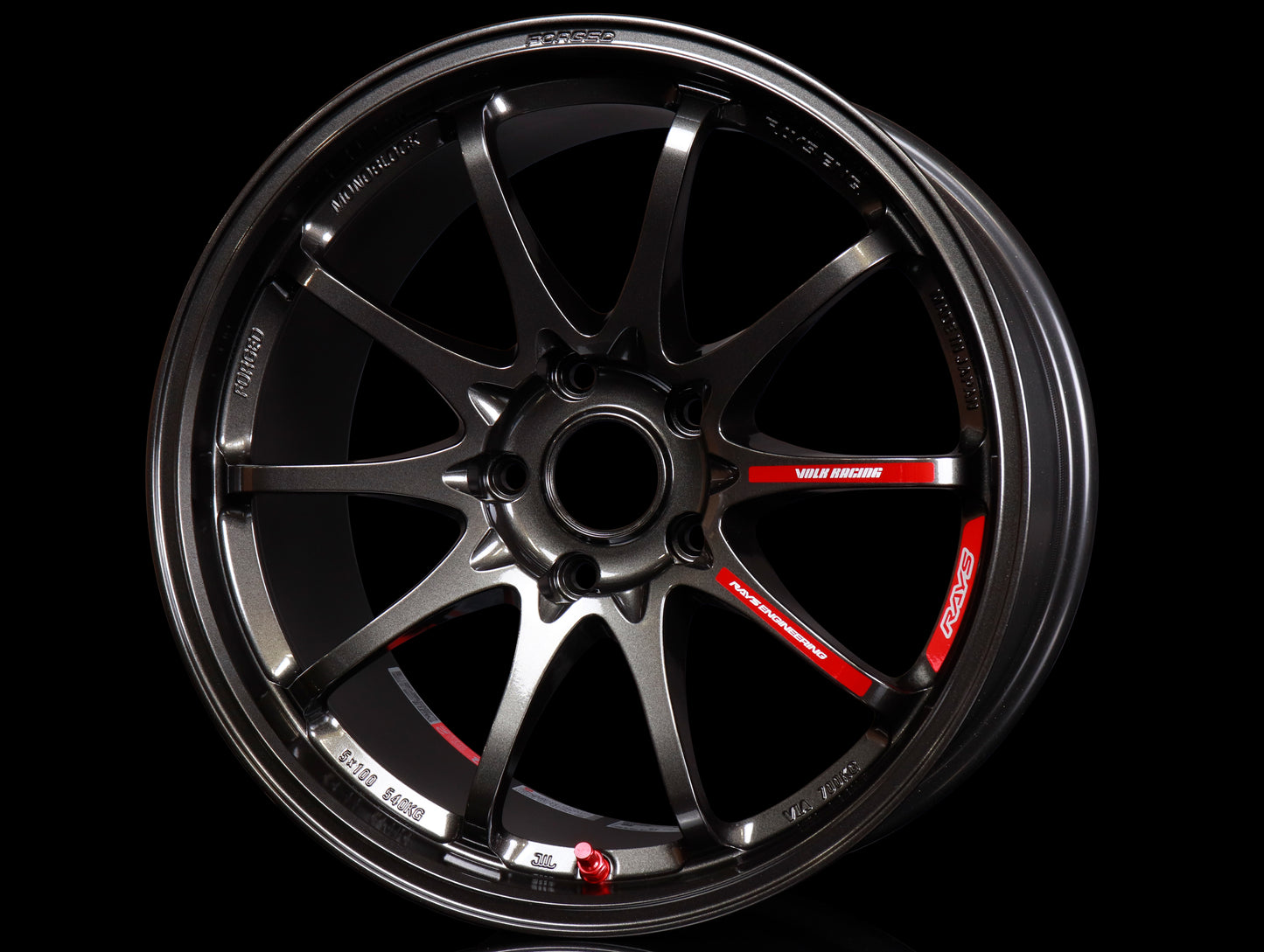 Volk Racing CE28CR II Black Edition Wheels - Diamond Dark Gunmetal 18x9.5 / 5x114 / +35