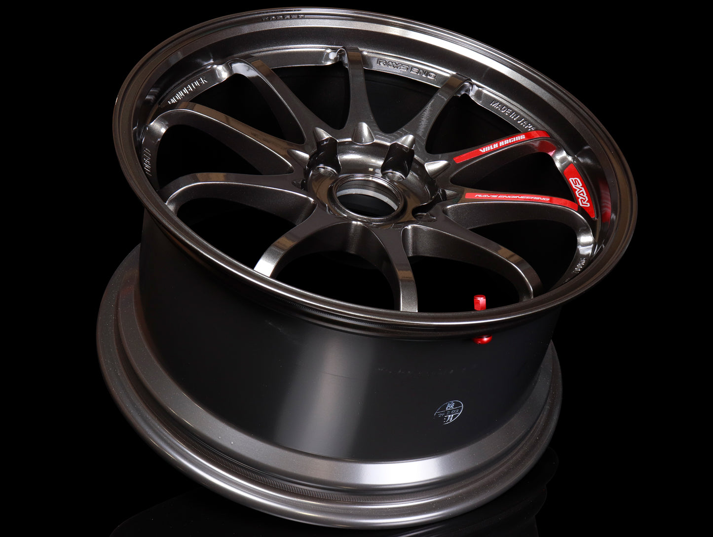 Volk Racing CE28CR II Black Edition Wheels - Diamond Dark Gunmetal 18x9.5 / 5x114 / +35