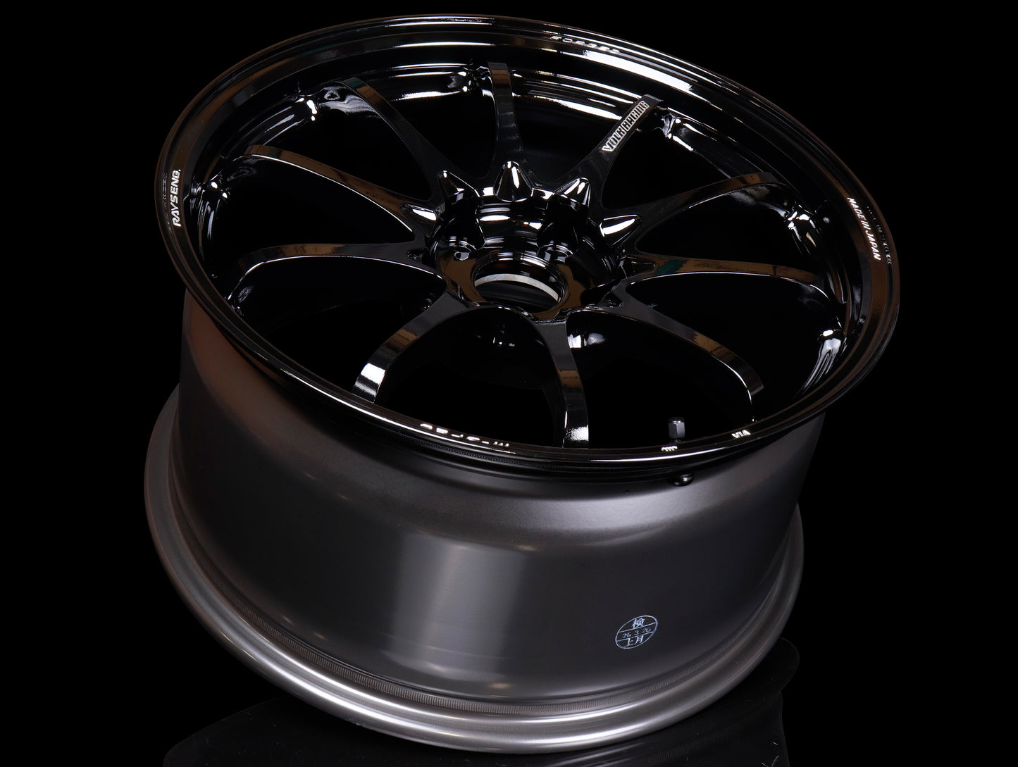 Volk Racing CE28N Plus M-Spec Wheels - Gloss Black - 18x9.5 / 5x120 / +38