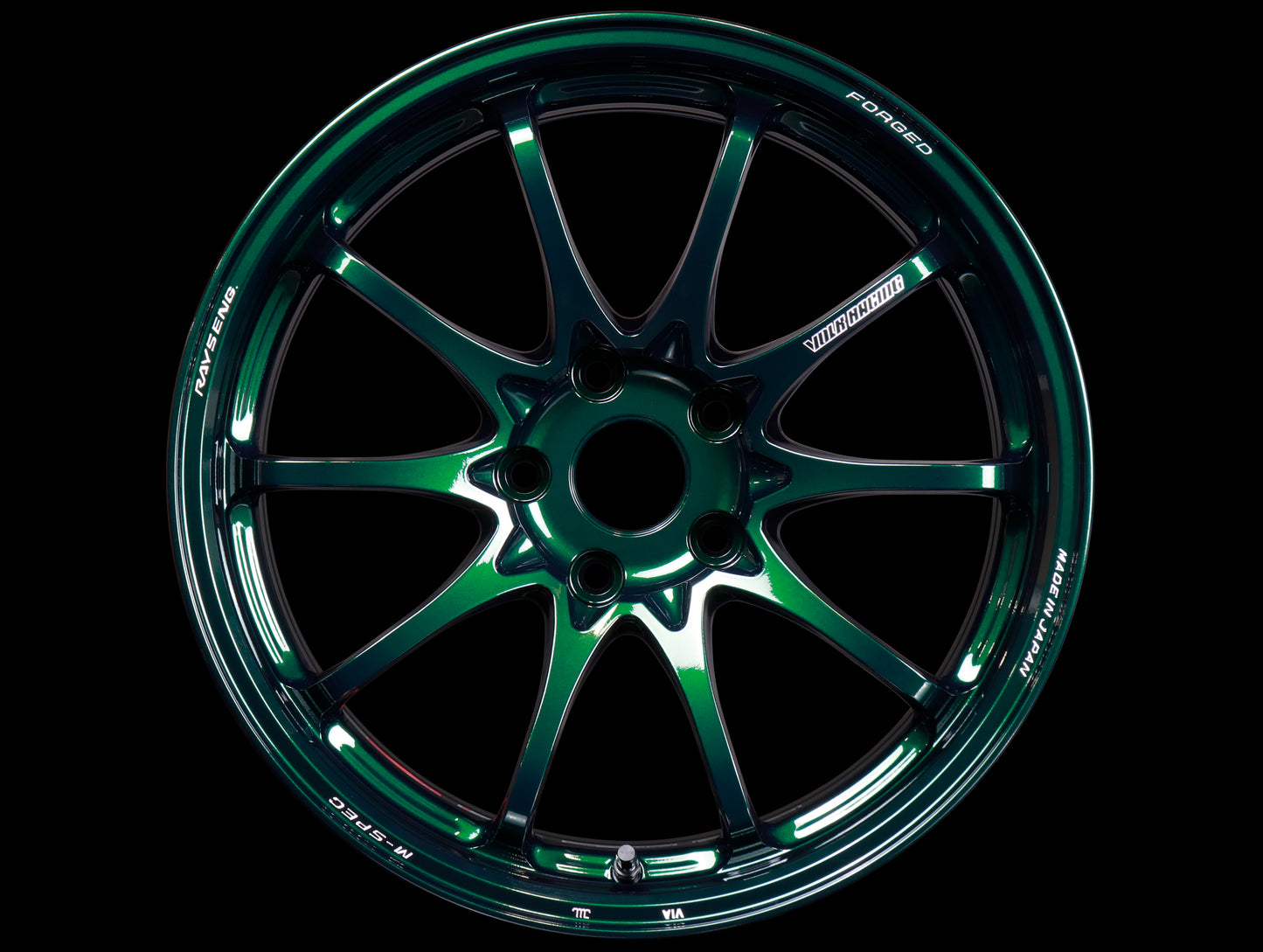 Volk Racing CE28N Plus M-Spec Wheels - Racing Green - 18x9.5 / 5x120 / +38