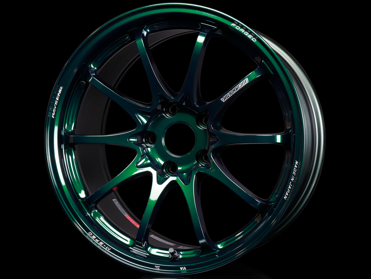 Volk Racing CE28N Plus M-Spec Wheels - Racing Green - 18x9.5 / 5x120 / +38