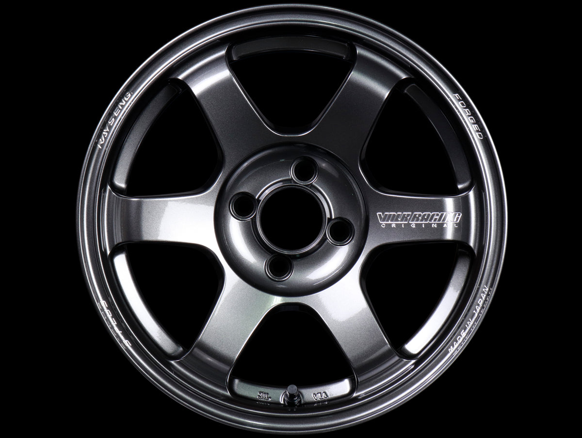 Te 57 Rim Volk Racing TE37 Saga S-Plus Wheels - Dark Gunmetal / 15x8 / 4x100 ...