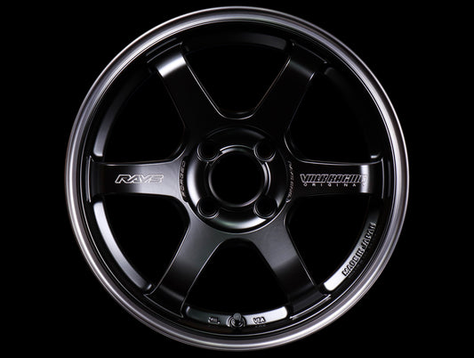 Volk Racing TE37 Sonic Black Shadow Wheels - 15x7 / 4x100 / +35