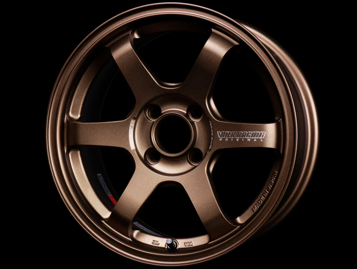 Te87 Rims Volk Racing TE37 Sonic Wheels - Bronze 15x7 / 4x100 / +35 - JHPUSA