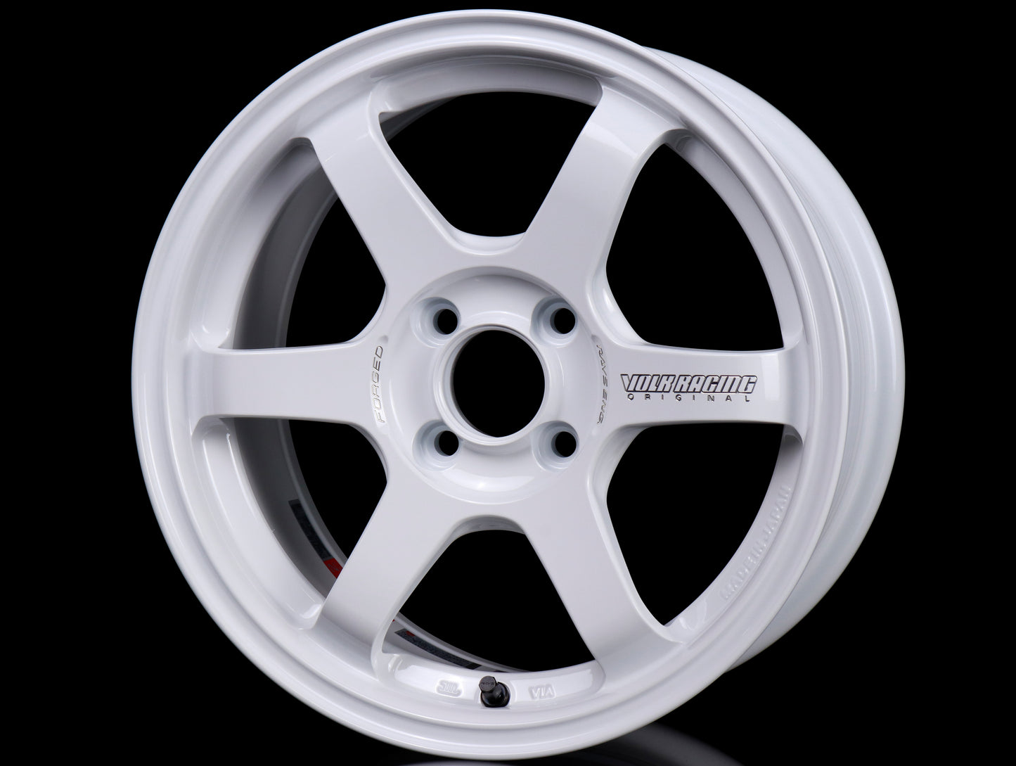 Volk Racing TE37 Sonic Wheels - Dash White 15x7 / 4x100 / +35