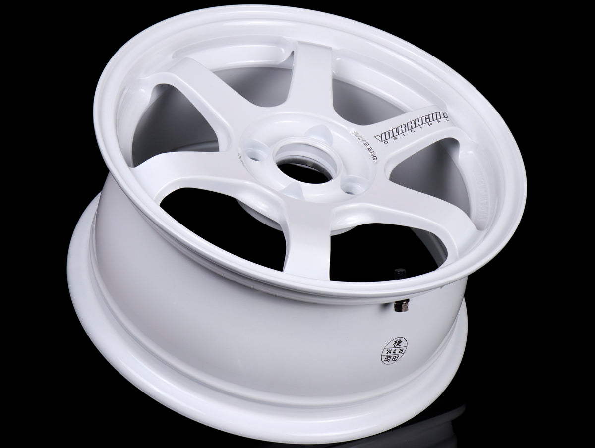 Te37 White Rims Volk Racing TE37 Sonic Wheels - Dash White 15x7 / 4x100 / +35 - JHPUSA