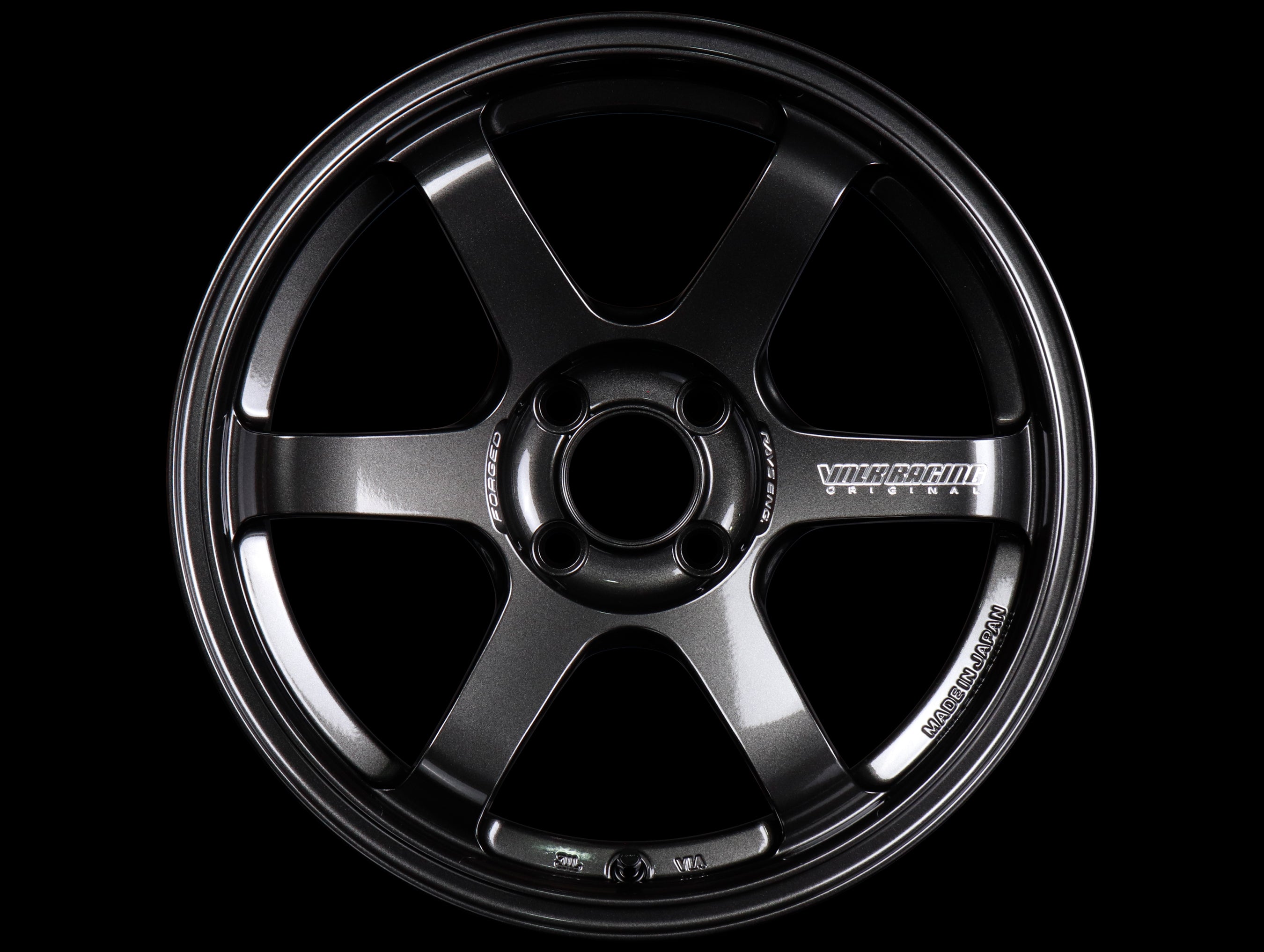 Volk Racing TE37 Sonic Wheels - Diamond Dark Gunmetal 16x8 / 4x100