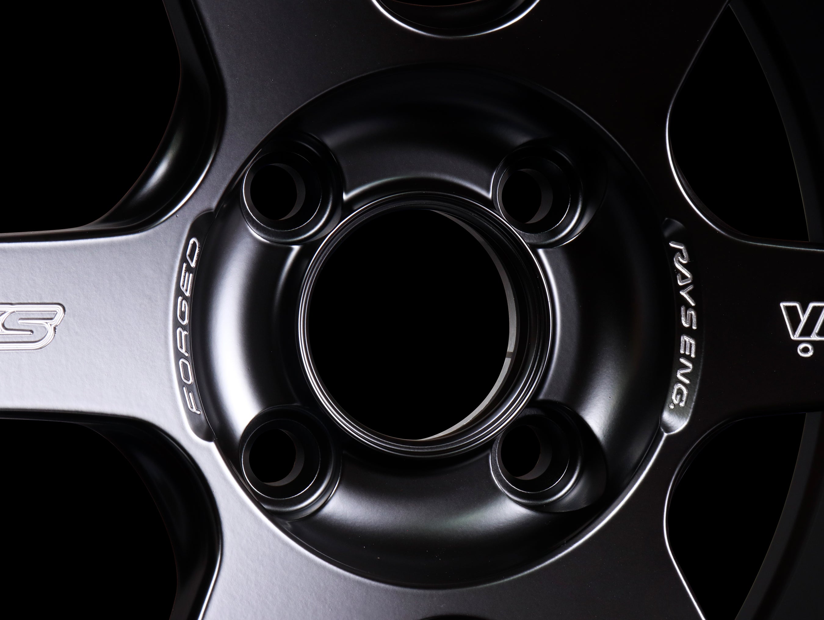 Volk Racing TE37 Sonic Black Shadow Wheels - 16x8 / 4x100 / +35