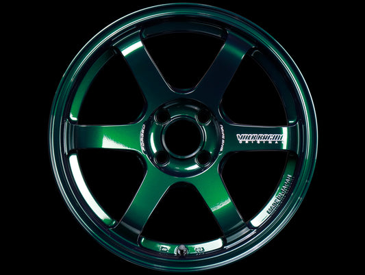 Volk Racing TE37 Sonic Wheels - Racing Green 16x8 / 4x100 / +35