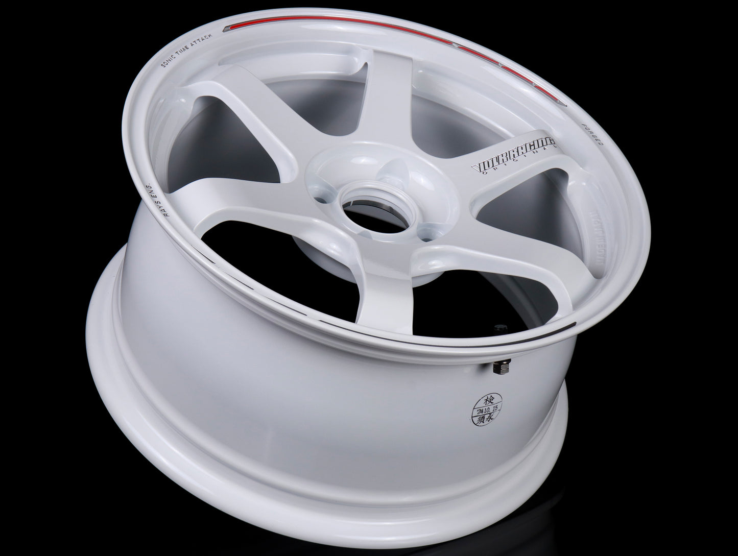 Volk Racing TE37 Sonic Time Attack Edition Wheels - Dash White 16x8 / 4x100 / +36