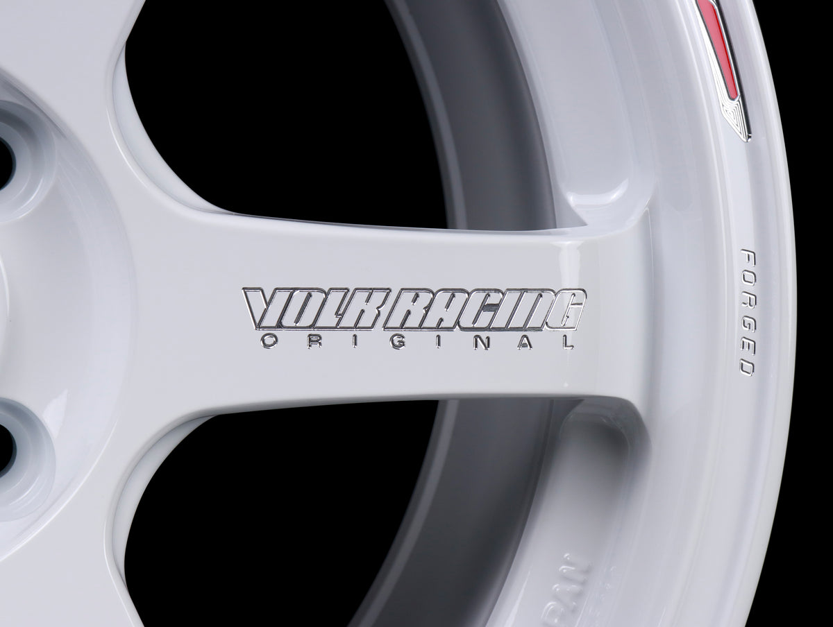 Te37 White Rims Volk Racing TE37 Sonic Time Attack Edition Wheels - Dash White 16x8 ...