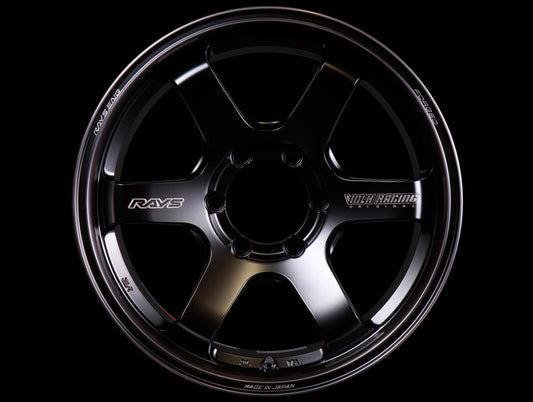 Volk Racing TE37SB Black Shadow Wheels - 18x8.5 / 6x139 / +22