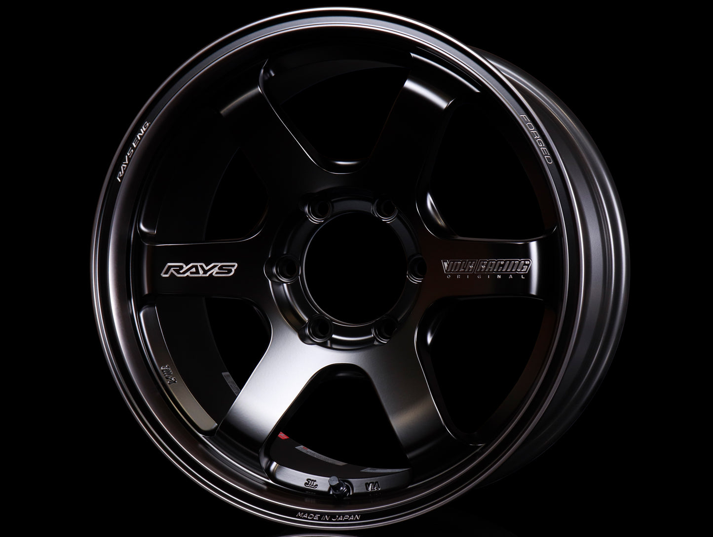 Volk Racing TE37SB Black Shadow Wheels - 18x8.5 / 6x139 / +22