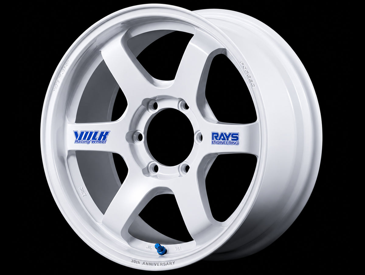 Volk Racing TE37SB 30th Anniversary Wheels - White 18x8 / 6x139