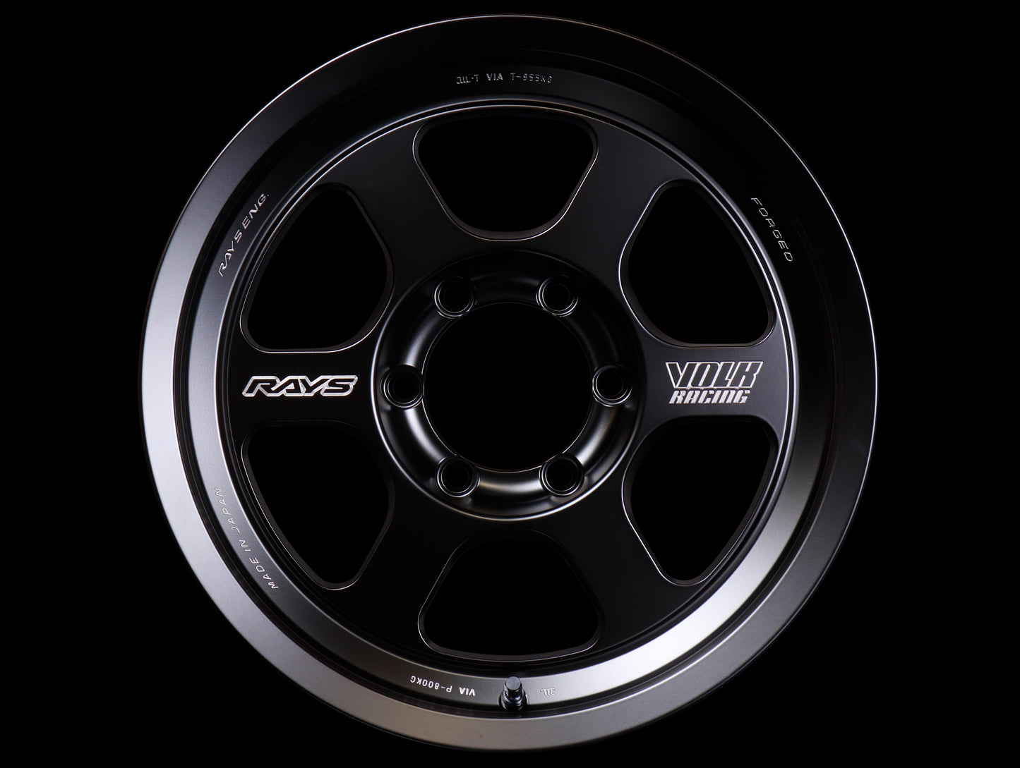 Volk Racing TE37XT Black Shadow Wheels - 17x8 / 6x139 / +20