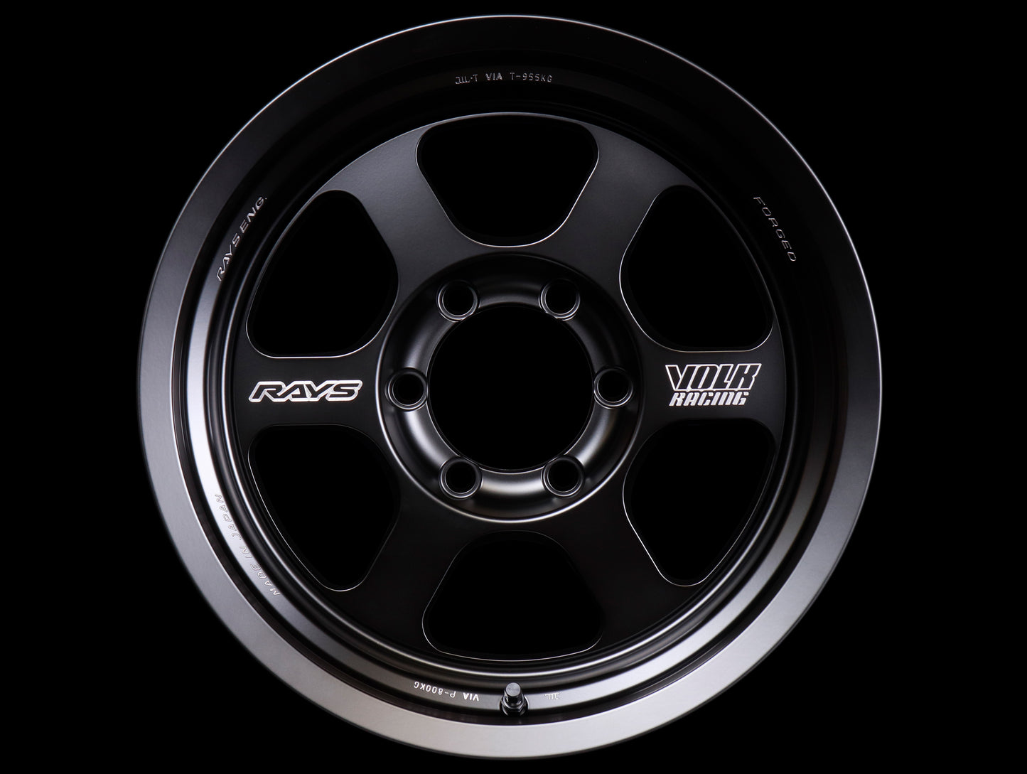 Volk Racing TE37XT Black Shadow Wheels - 17x8.5 / 6x139 / -10
