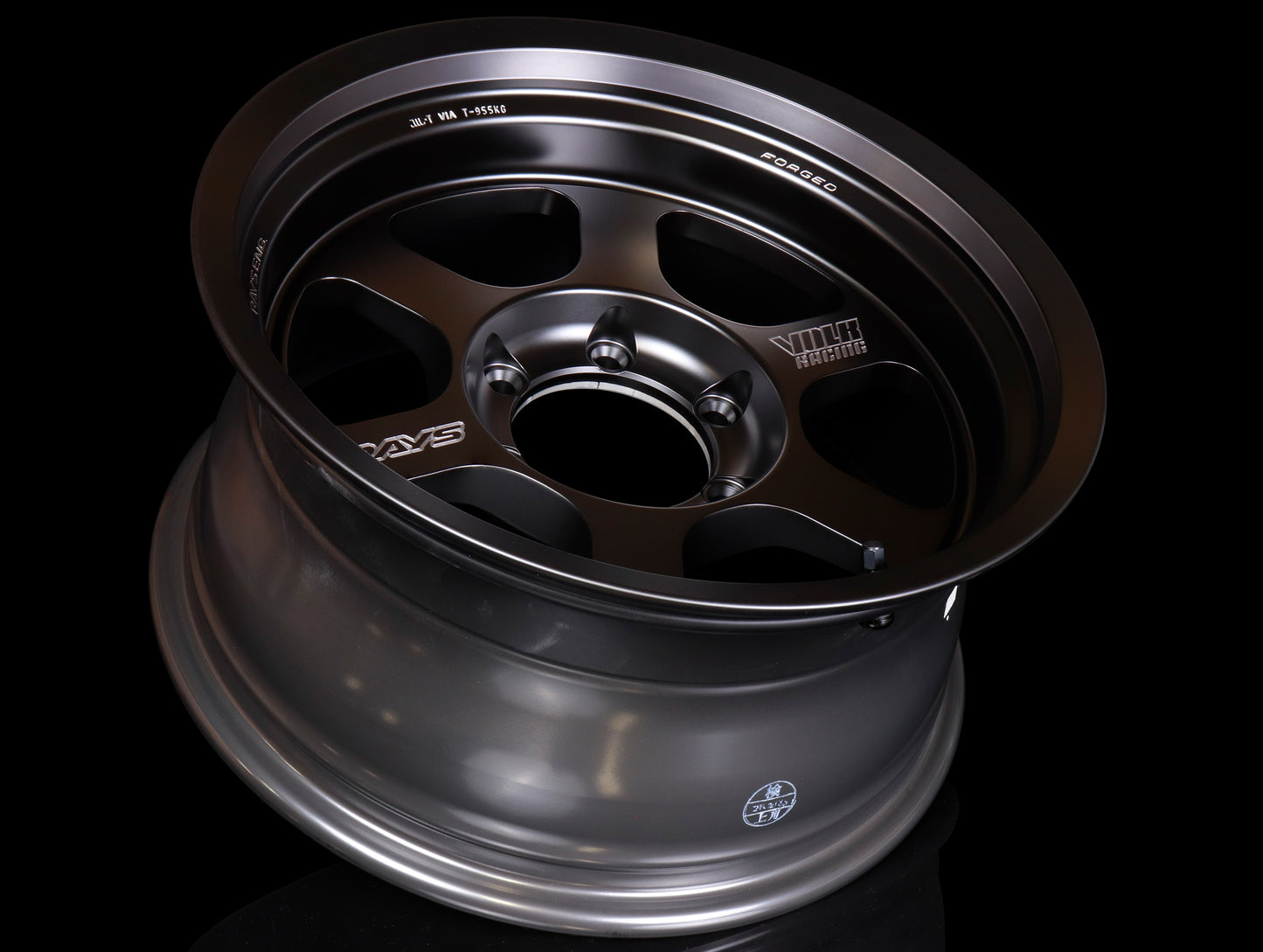 Volk Racing TE37XT Black Shadow Wheels - 17x8.5 / 6x139 / -10