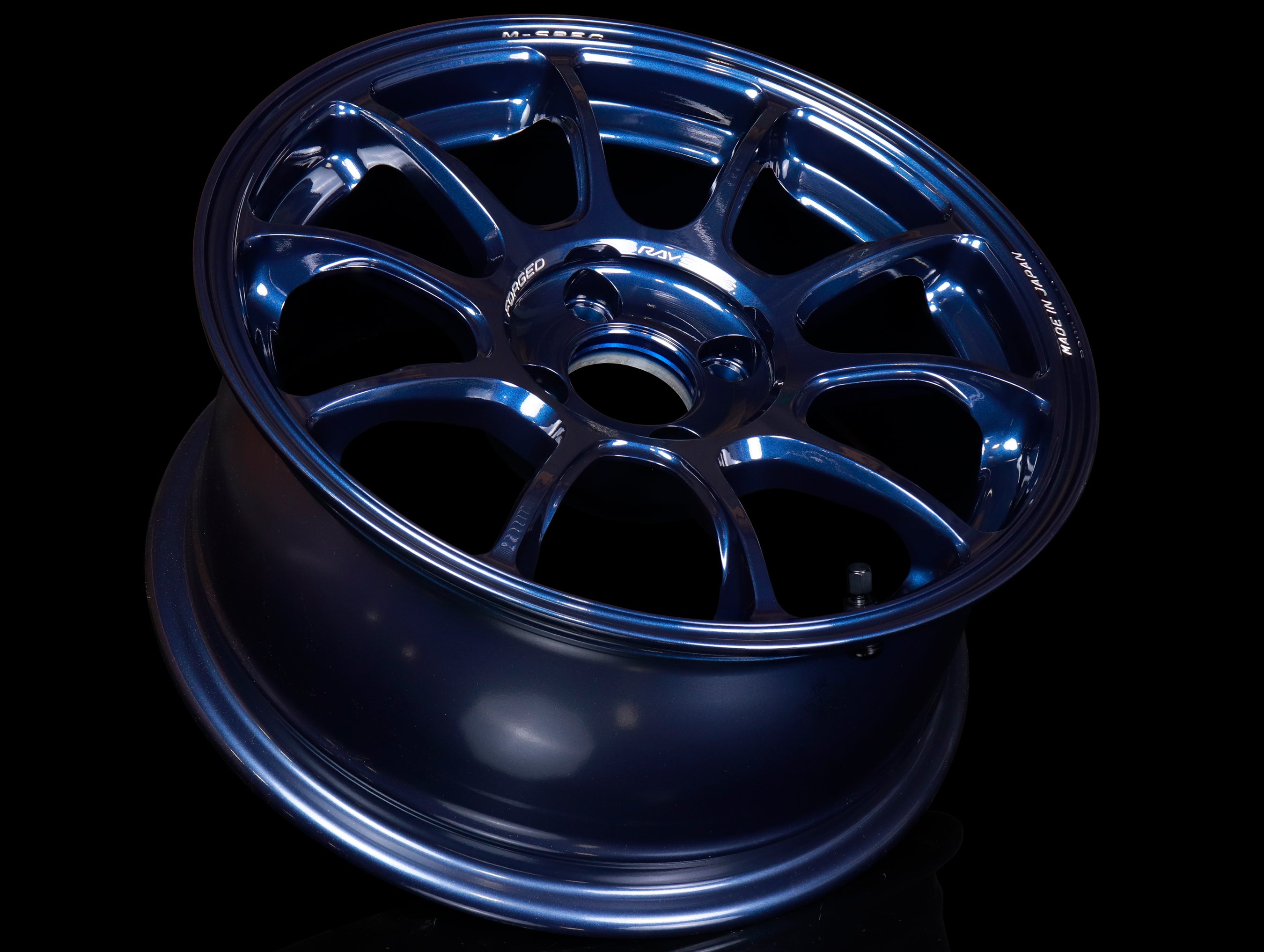 Volk Racing ZE40 M-Spec Wheels - Mag Blue / 15x8 / 4x100 - JHPUSA