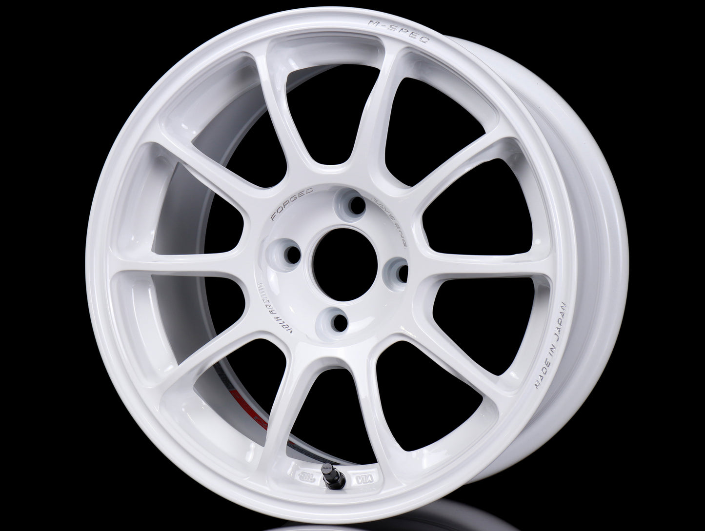 Volk Racing ZE40 M-Spec Wheels - Dash White / 15x8 / 4x100