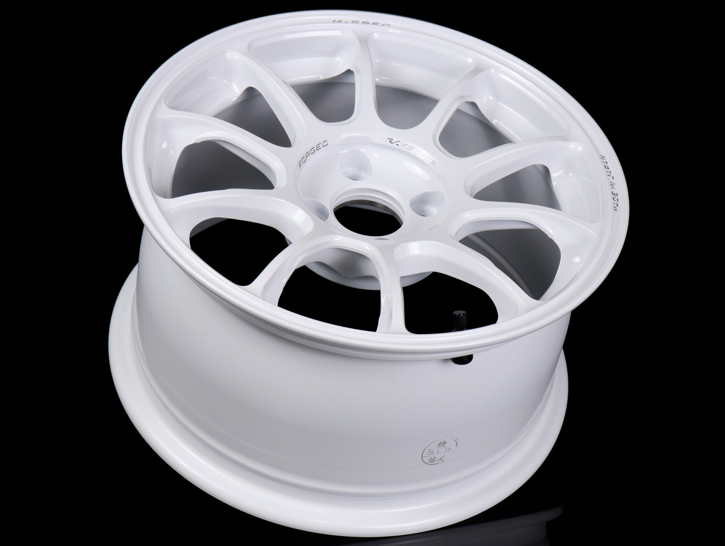 Volk Racing ZE40 M-Spec Wheels - Dash White / 15x8 / 4x100