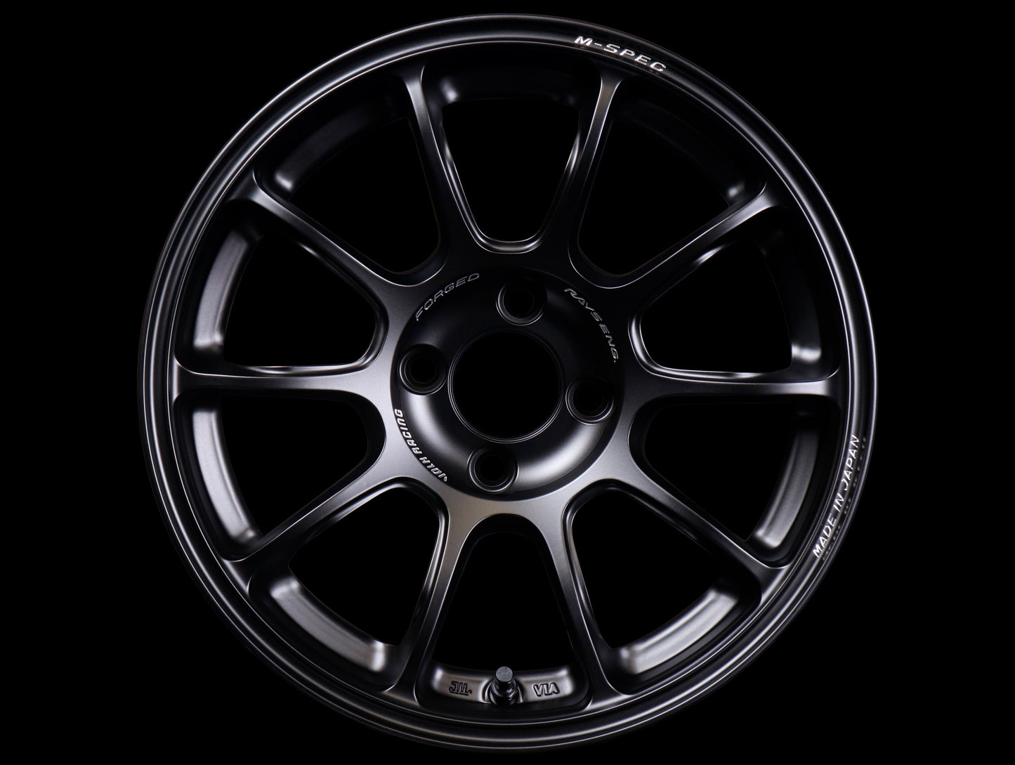 Volk Racing ZE40 M-Spec Wheels - Matte Black / 15x8 / 4x100