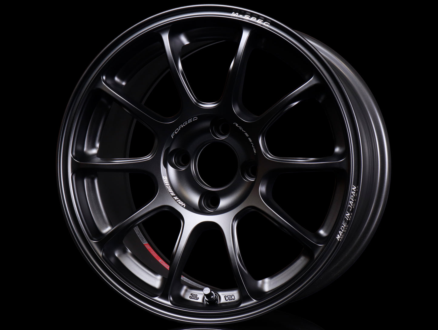 Volk Racing ZE40 M-Spec Wheels - Matte Black / 15x8 / 4x100