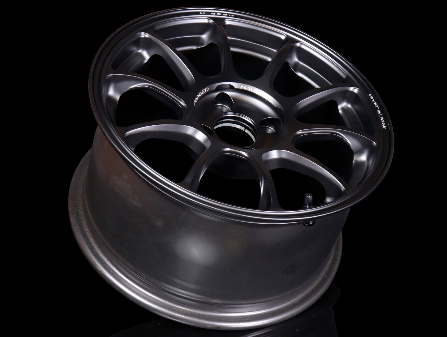 Volk Racing ZE40 M-Spec Wheels - Matte Black / 15x8 / 4x100