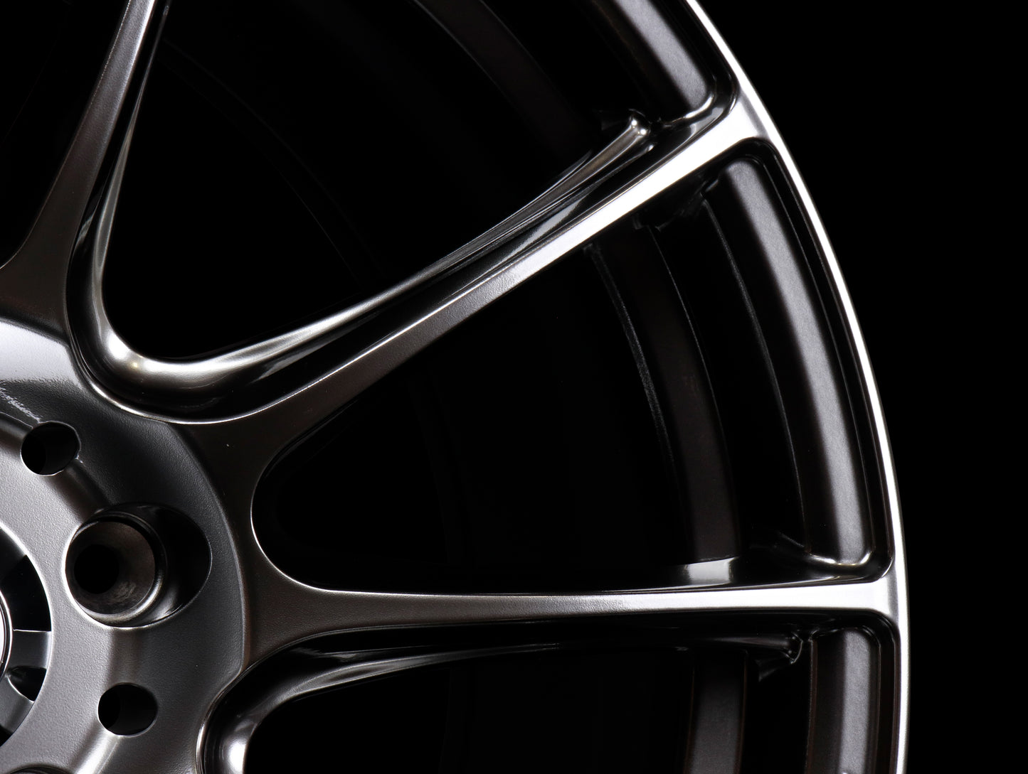 Weds Sport SA-25R - 18x9.5 / 5x114.3 / +45 - Platinum Silver Black (PSB)