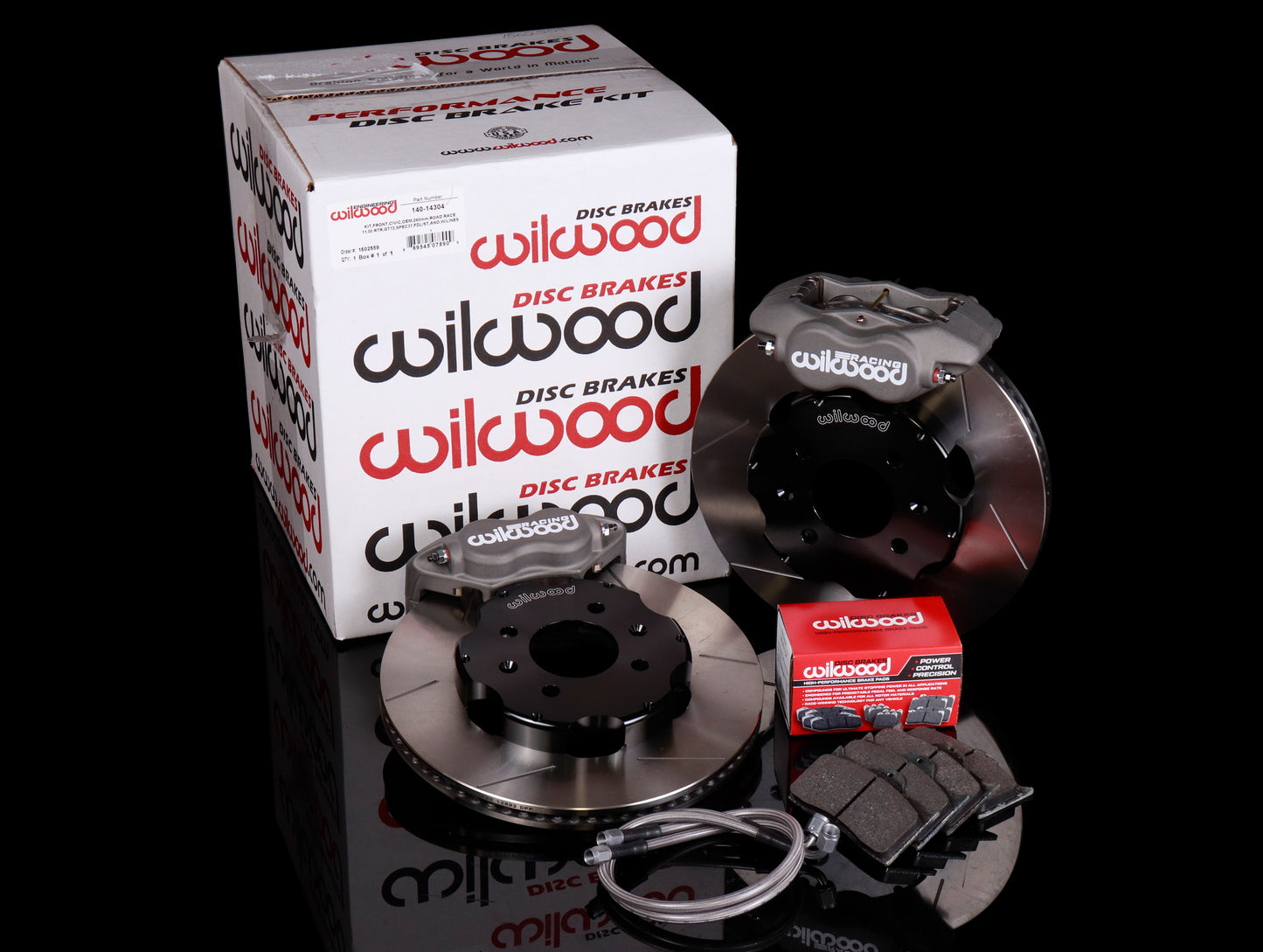 Wilwood Dynalite 11" Front Big Brake Kit (Race) - 88-00 Civic/CRX